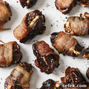 Bacon Wrapped Dates