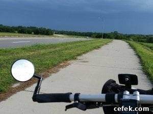 Chris bike view