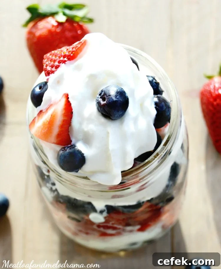 strawberry-blueberry-icecream-parfait