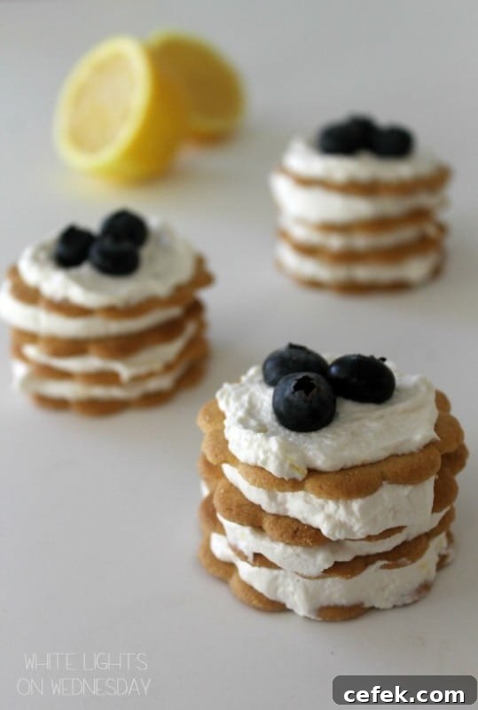 Lemon Icebox Cupcakes