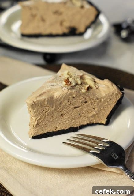 No-Bake Hershey’s Chocolate Bar Pie