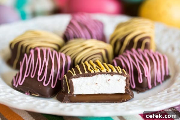 Chocolate Carmallow Squares