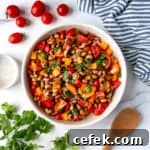Black Eyed Pea Salad.