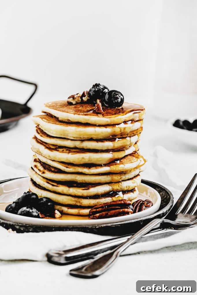 Recette facile de pancakes fluffy