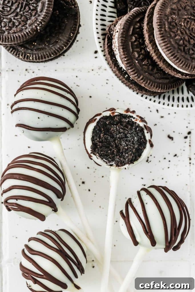 Cake Pops Oreo