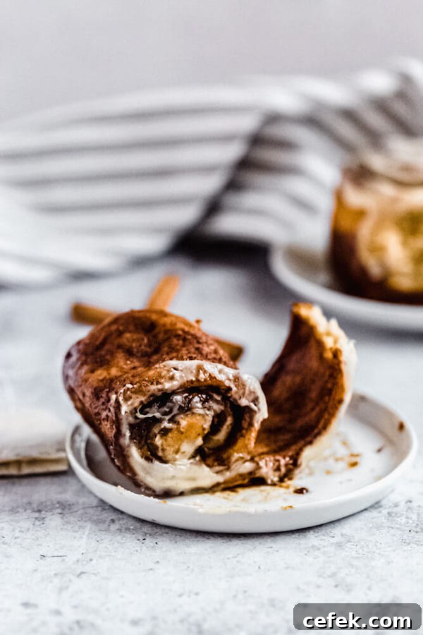 unraveled cinnamon roll