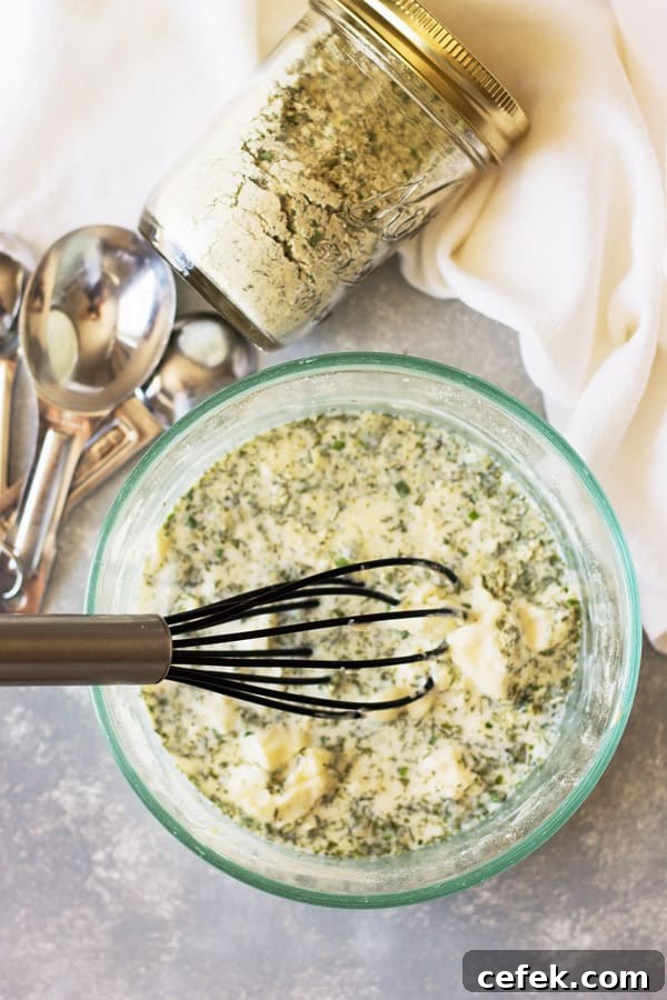 DIY Homemade Ranch Seasoning recipe for a quick and easy alternative to those store bought packets! | www.countrysidecravings.com