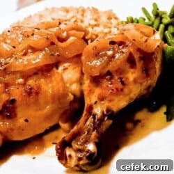 instant pot mediterranean chicken close up
