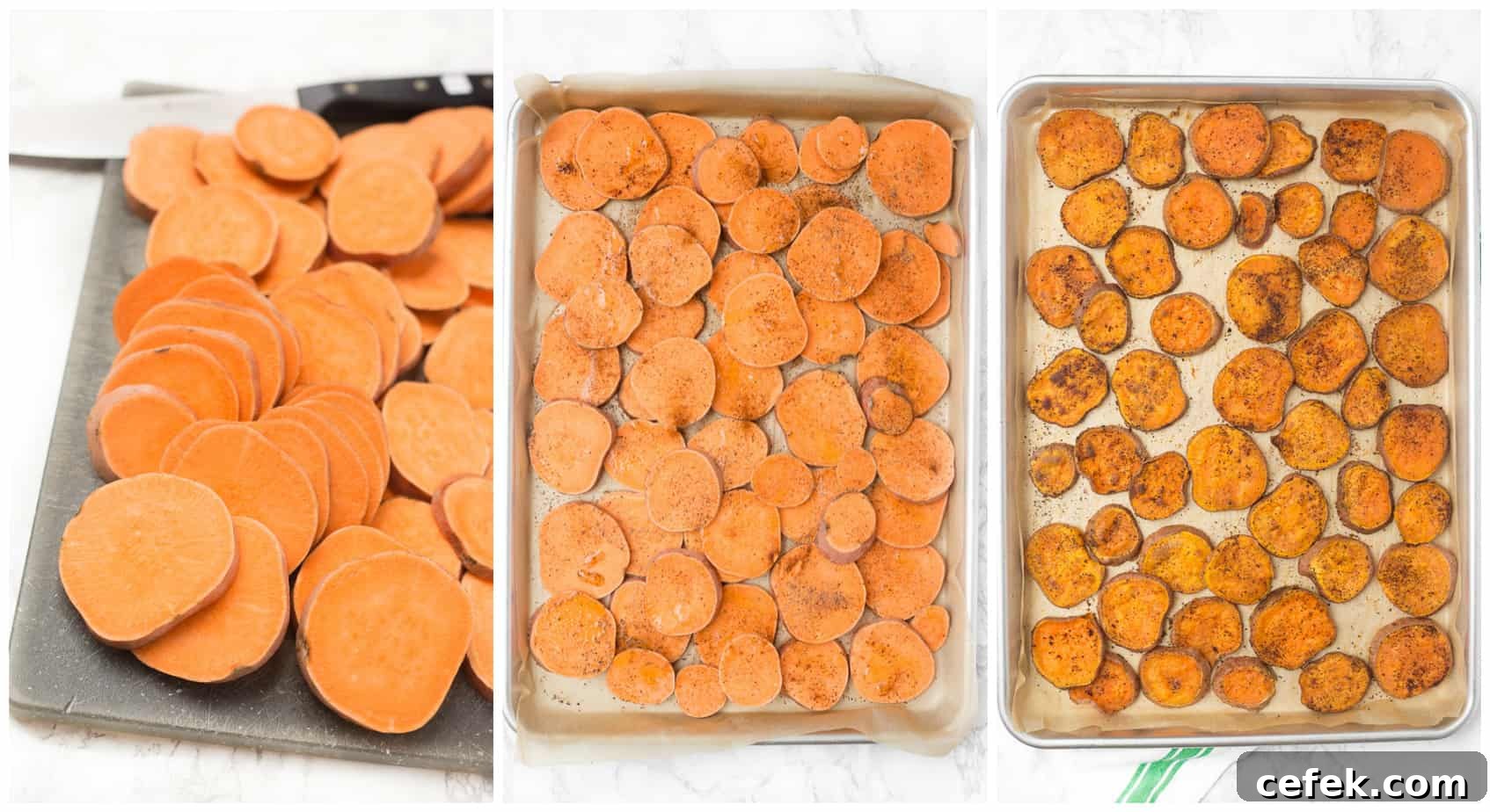 Loaded sweet potato nachos that are even better than traditional nachos! Healthy nachos with sweet potato, avocado, black beans, and melty cheese- what's not to love?!