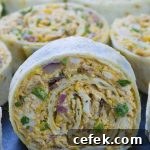 Image of BBQ Chicken Roll Ups