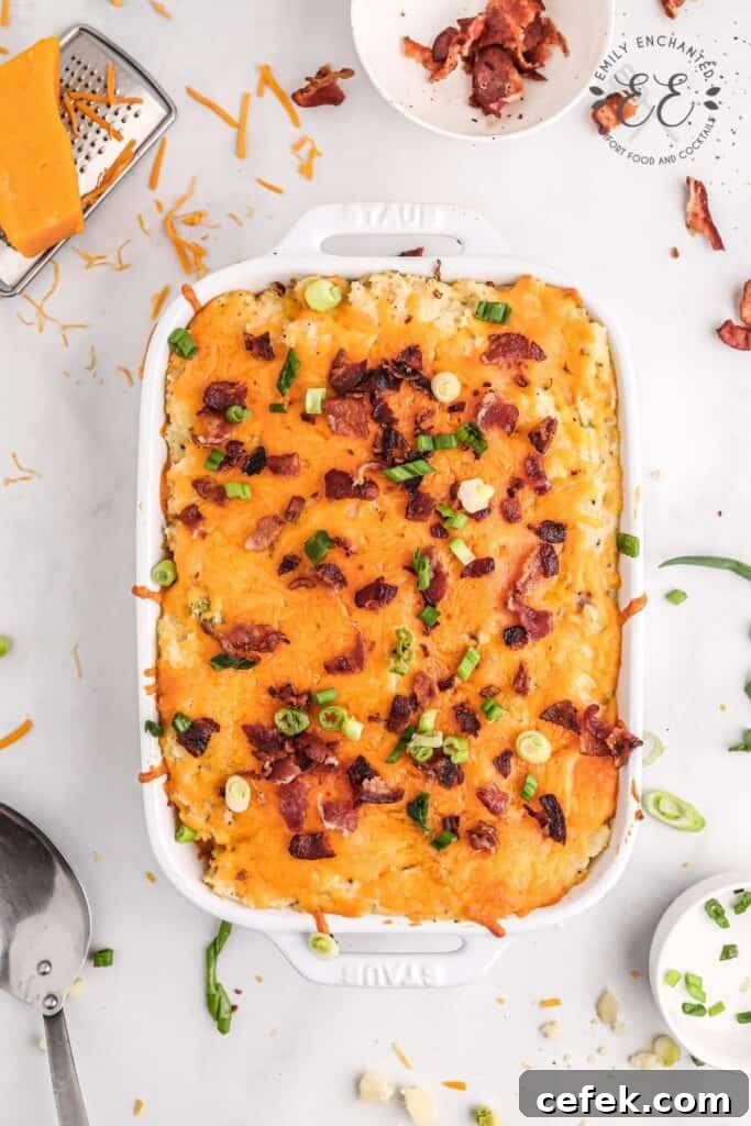 Loaded Baked Potato Casserole