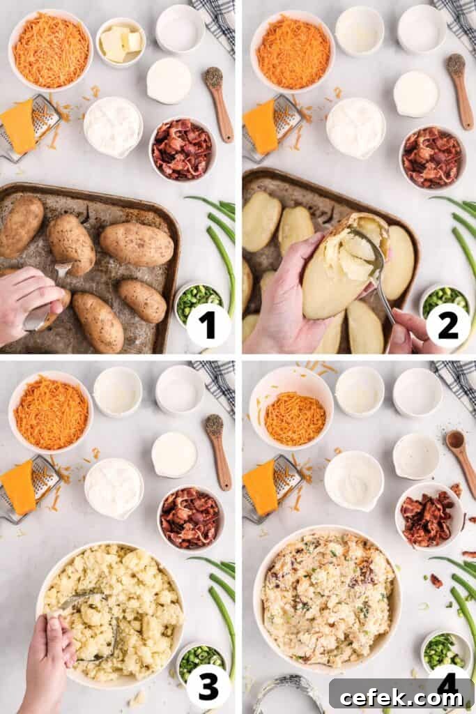 Casserole steps
