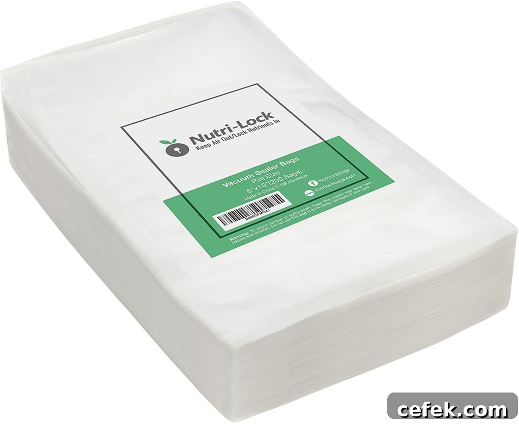 Vacuum seal bags