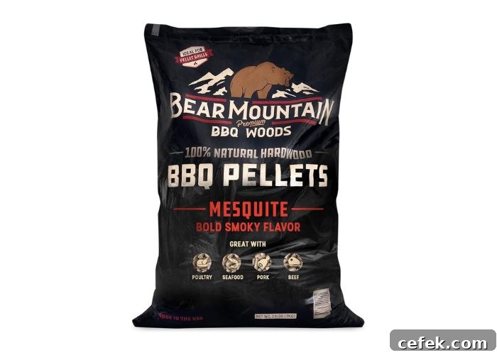 bear mountain bbq pellets mesquite bag