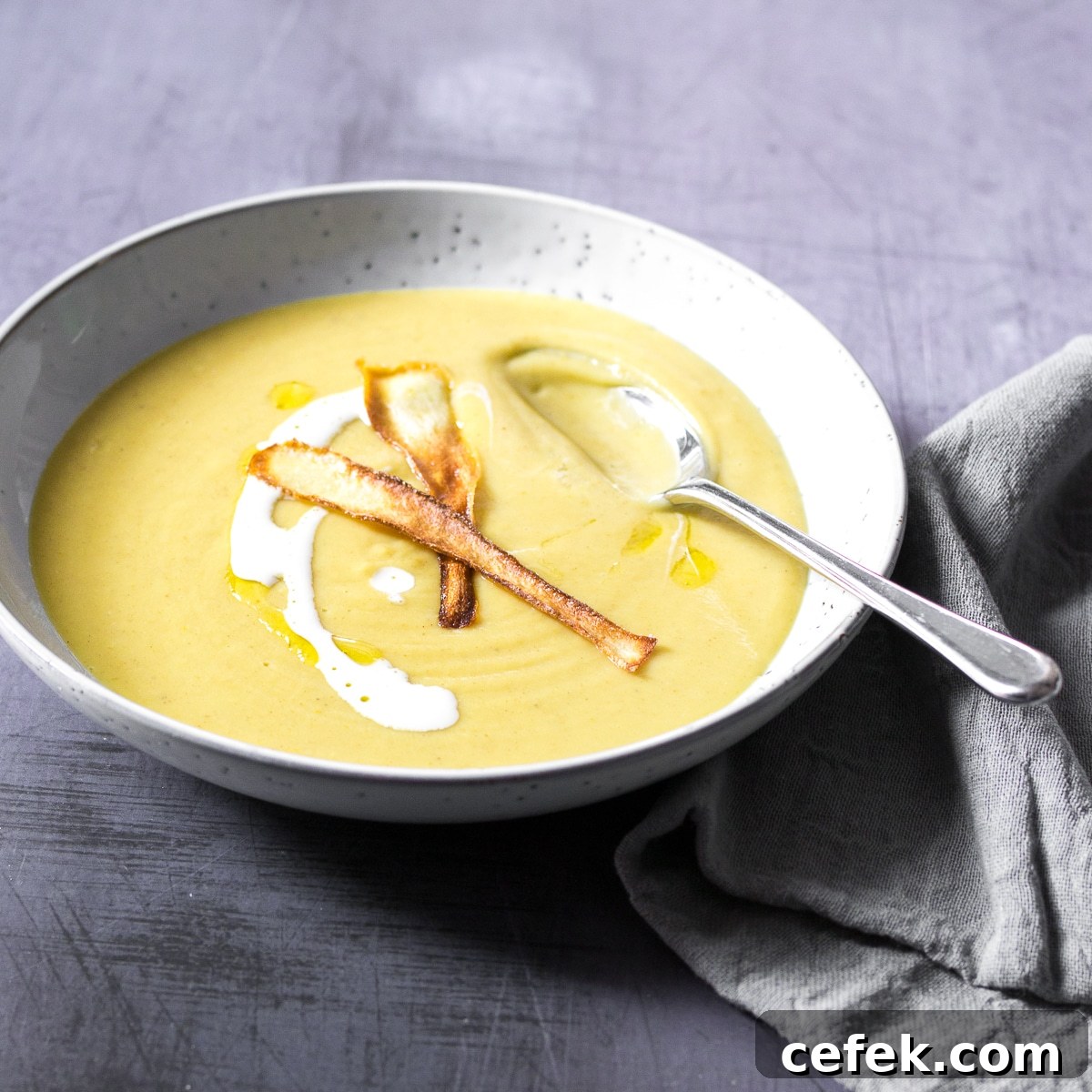 Vegan Parsnip Soup