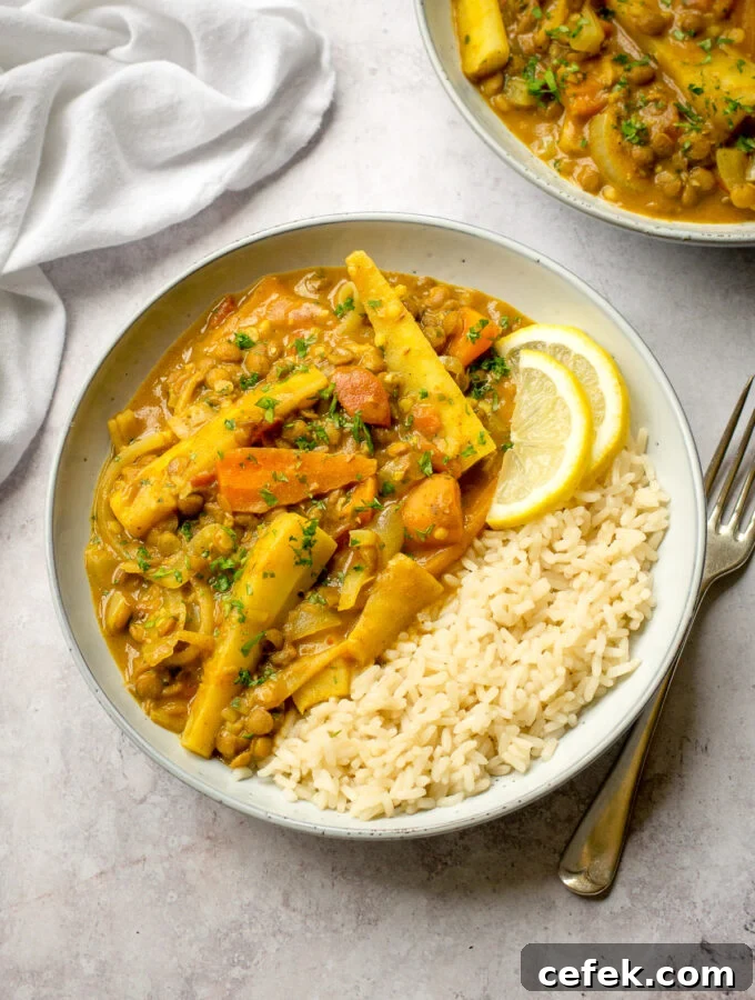 parsnip curry