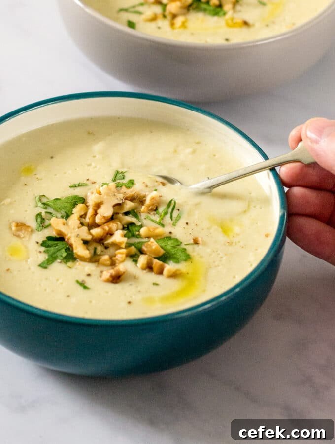 Jerusalem Artichoke Soup