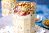 Creamy Peach Overnight Oats Recipe for Quick Healthy Breakfast