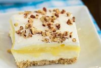 Lemon Lush Dessert Recipe: Creamy Layered Lemon Bars