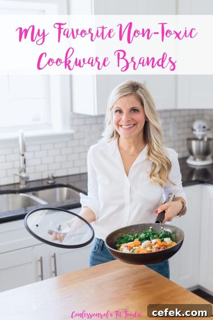 Non-Toxic Cookware Brands Trusted by Home Cooks 2 Searching for Safer Cookware? I get asked all the time about what cookware I use in my kitchen, so here are two brands of safer pots and pans that I love and use every day. Non-toxic Cookware | Non-toxic Cookware Brands | Stainless Steel Co