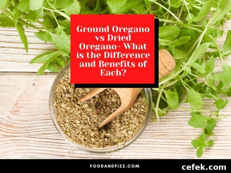 Ground Oregano vs Dried Oregano: Key Differences and Uses 2 Ground Oregano vs Dried Oregano