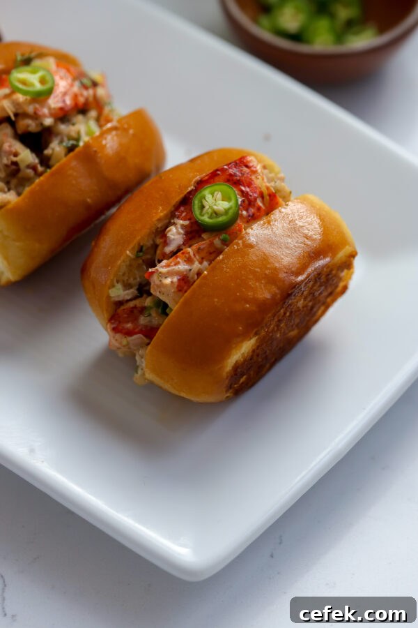 mini lobster rolls
