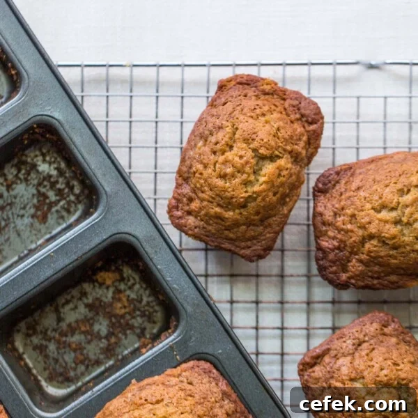 Mini Banana Loaves