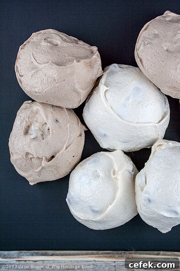 Gluten-Free Chocolate Chip Meringue Cookies Recipe 5 Chocolate Chip Meringue Cookies - The Heritage Cook