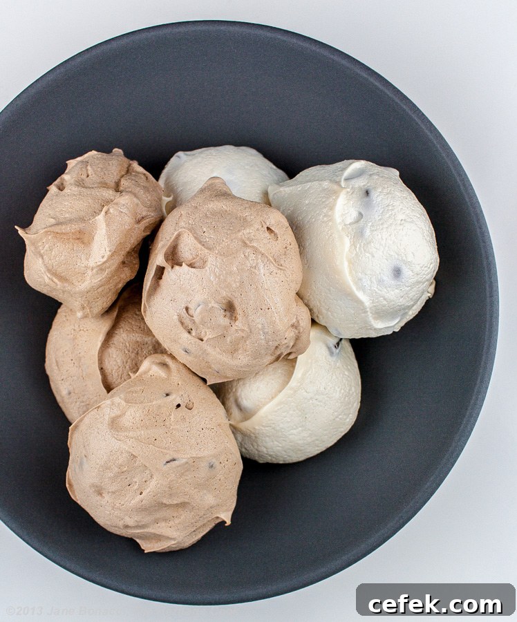 Gluten-Free Chocolate Chip Meringue Cookies Recipe 7 Chocolate Chip Meringue Cookies - The Heritage Cook
