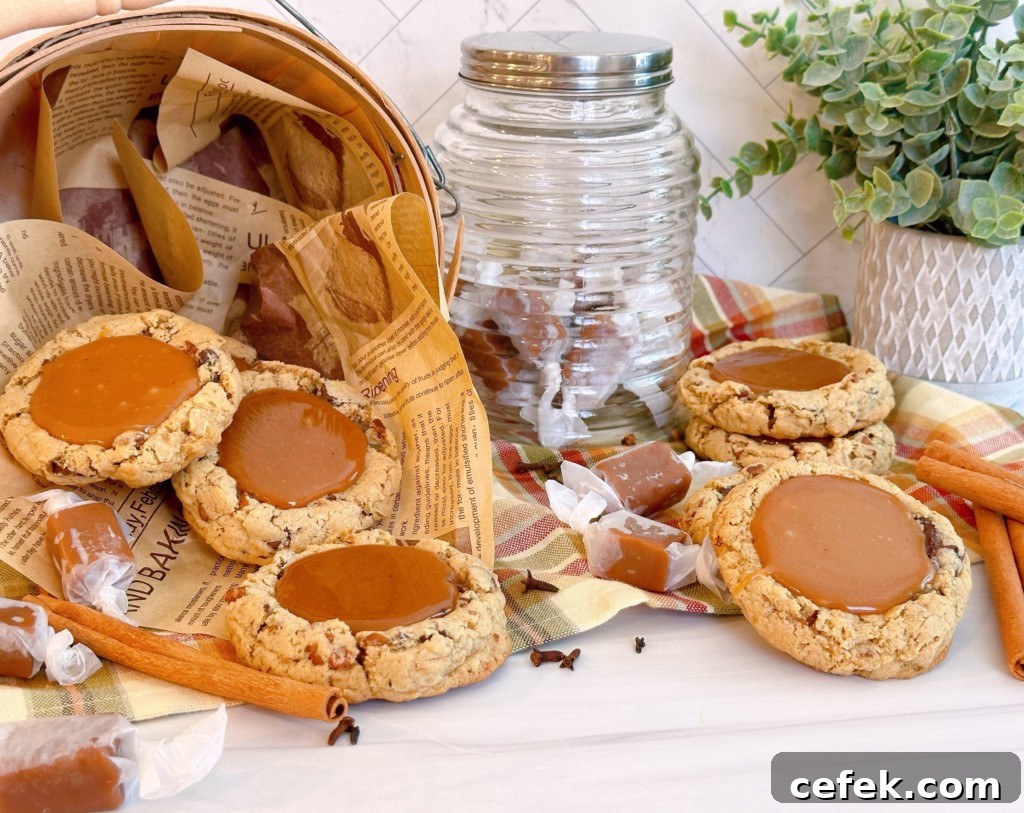 Carmelitat Cookies piled high with spices all around.