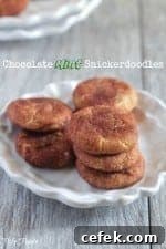 Chocolate Mint Snickerdoodle Cookies: Soft, Chewy & Minty 8 Chocolate Mint Snickerdoodles