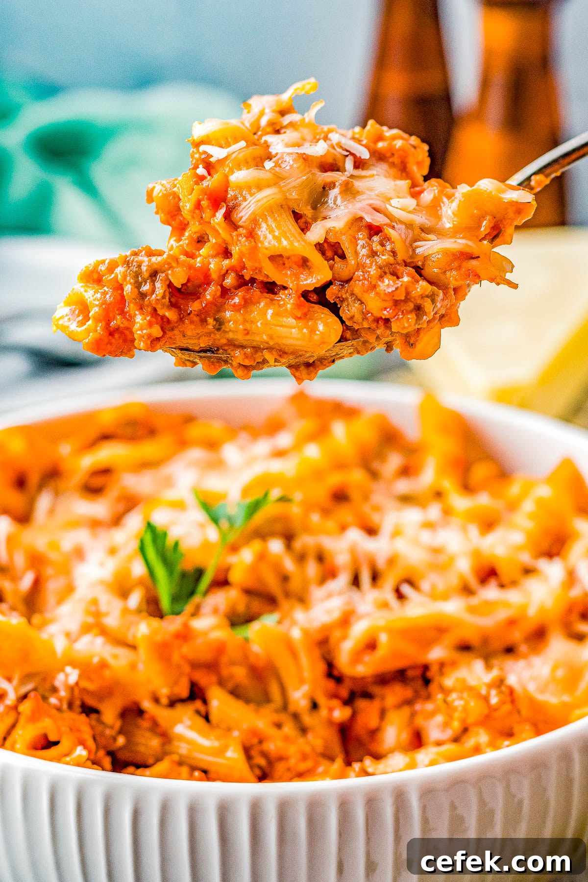 Baked Pasta e Fagioli Casserole: Cheesy Italian Bean Pasta 3 Pasta e Fagioli al Forno
