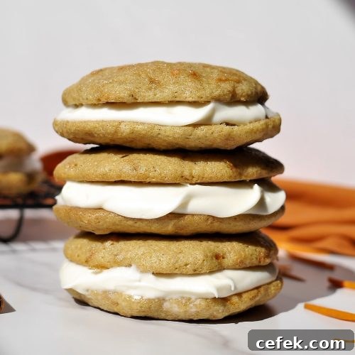 Amish carrot cake whoopie pies
