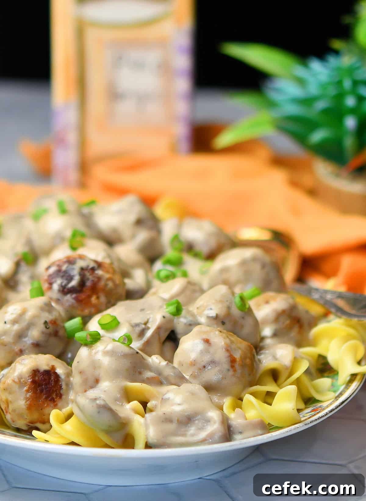 Creamy Meatball Stroganoff with Frozen Meatballs 2 Easy Meatball Stroganoff recipe by Christian Guzman