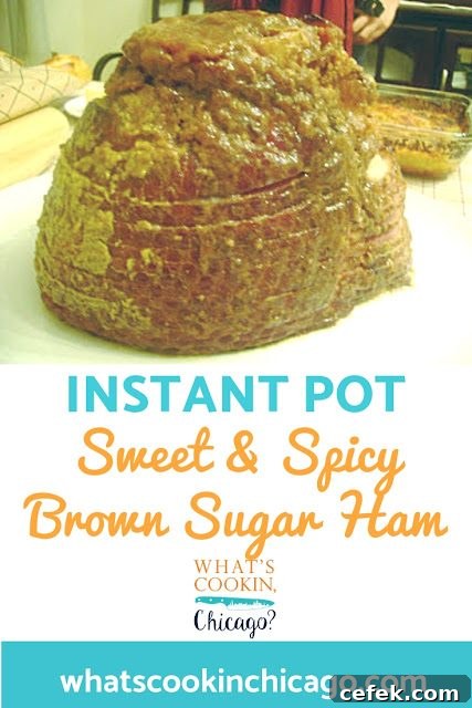 Instant Pot Sweet and Spicy Brown Sugar Ham 3 Baked Ham