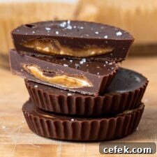 No-Bake 2-Ingredient Peanut Butter Cups 12 Small image of peanut butter cups