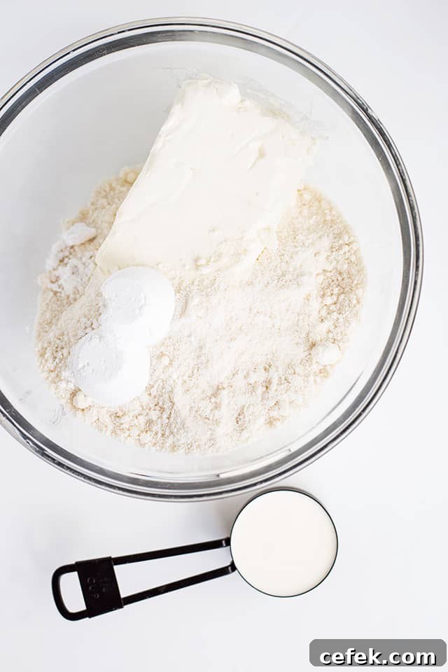 Mixing sugar cookie dip mixing sugar cookie dip